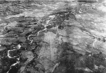 Panoramic view of the Điện Biên valley