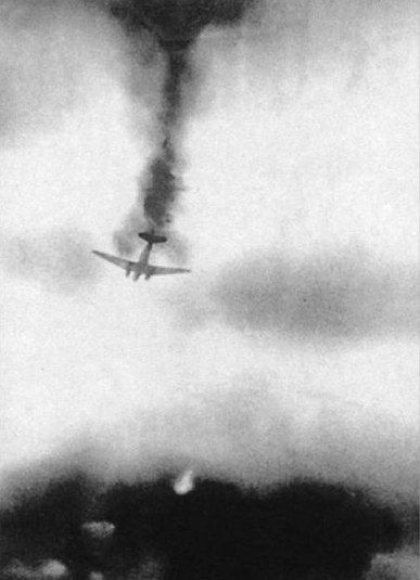 Aircraft shot down over the Điện Biên battlefield